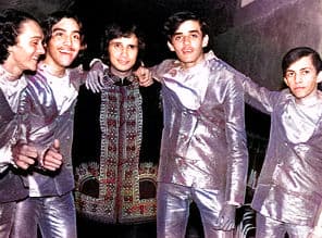 Os quatro loucos with Roberto Carlos