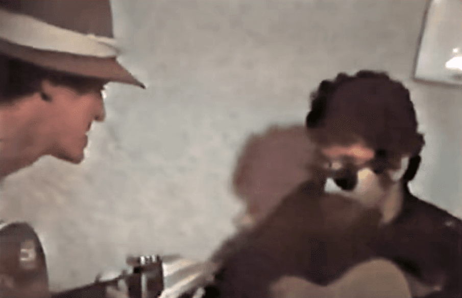 Zé Ramalho with Raul Seixas in 1984