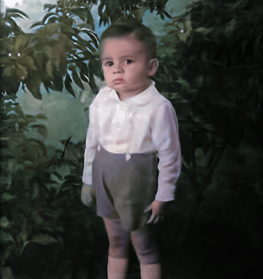 Zé Ramalho at age 3