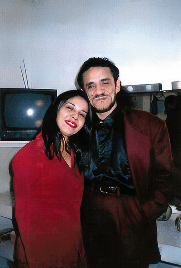 Zé Ramalho and Roberta in 1997